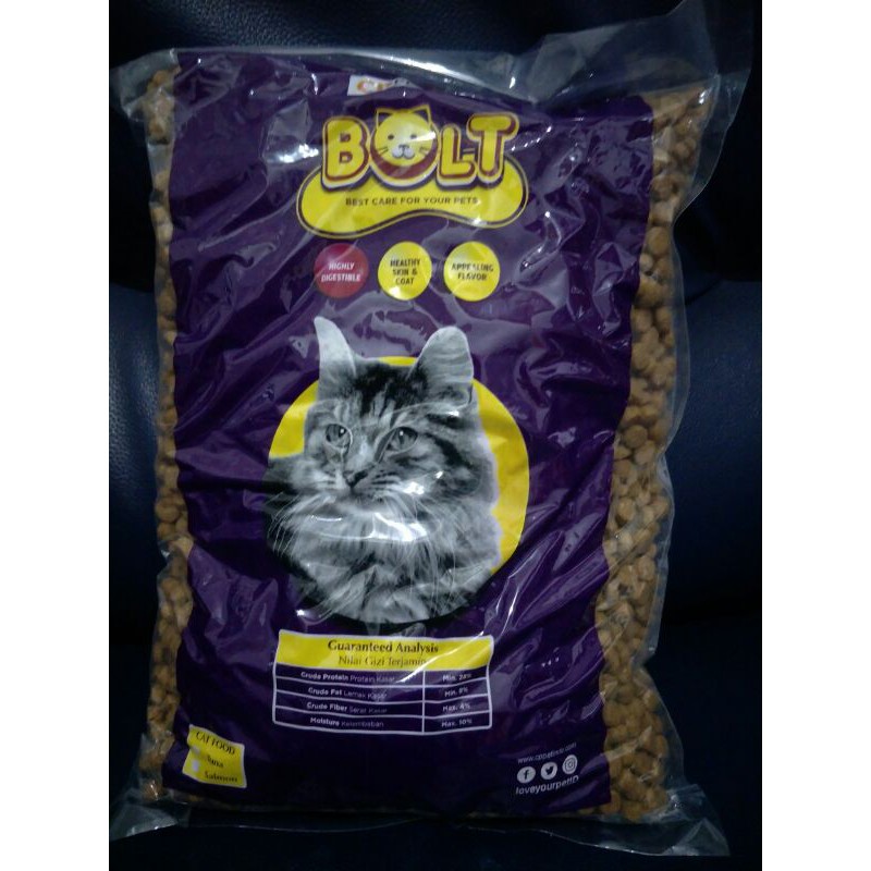 bolt/bolt kucing/bolt bulat/bolt pakan kucing