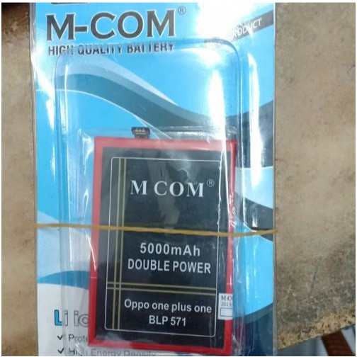 Battery Batre Baterai Double Power Mcom OnePlus One ONEPLUS 1 BLP571 BLP-571