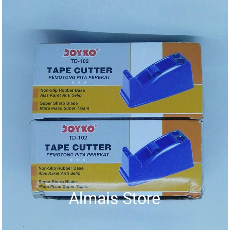 

TAPE DISPENSER ISOLATIP / TAPE CUTTER ISOLASI KECIL / JOYCO TAPE DISPENSER ISOLASI