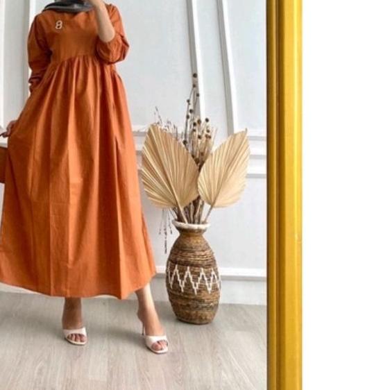 Long tunik jumbo import katun rayon twill motif polos busui friendly / Tunik wanita terbaru jumbo pu