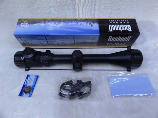 Teropong senapan RIFLESCOPE BUSHNELL 3-9 x 40 EG