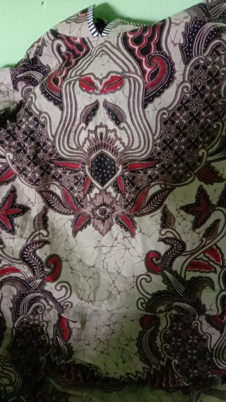 Batik Tunik Shibori Jumputan Terbaru / Hrb026 Yelbor Navbor / Original..