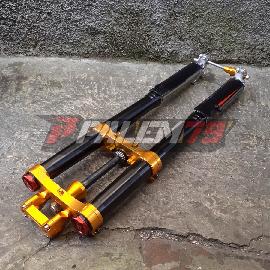 USD Expedition Realjump KLX 150 S L BF Dtracker Shock Depan Second Like New Realjum Shok Riljump Sok