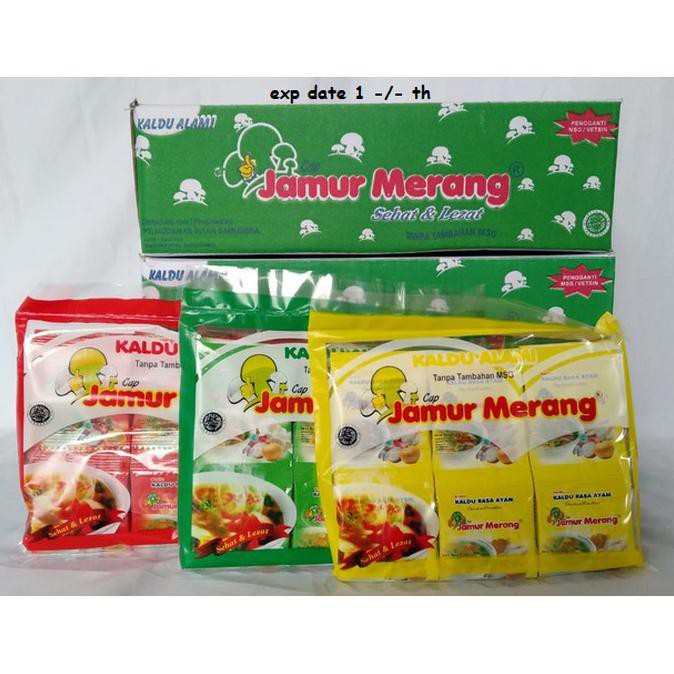 

Kaldu Alami Jamur Merang 3gr all varian per pack kaldu makanan non msg