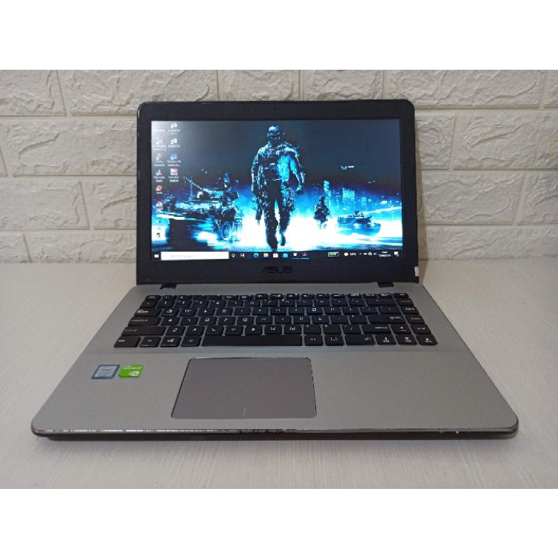 Asus A442UF Core i7 Gen8 Nvidia MX130 SSD - Laptop Gaming Second A442U Dual VGA setara ryzen 7