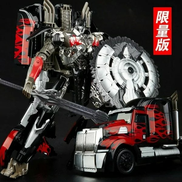 Figure Mainan Tranformers Optimus Prime Creative Weijiang Heroic Spirit