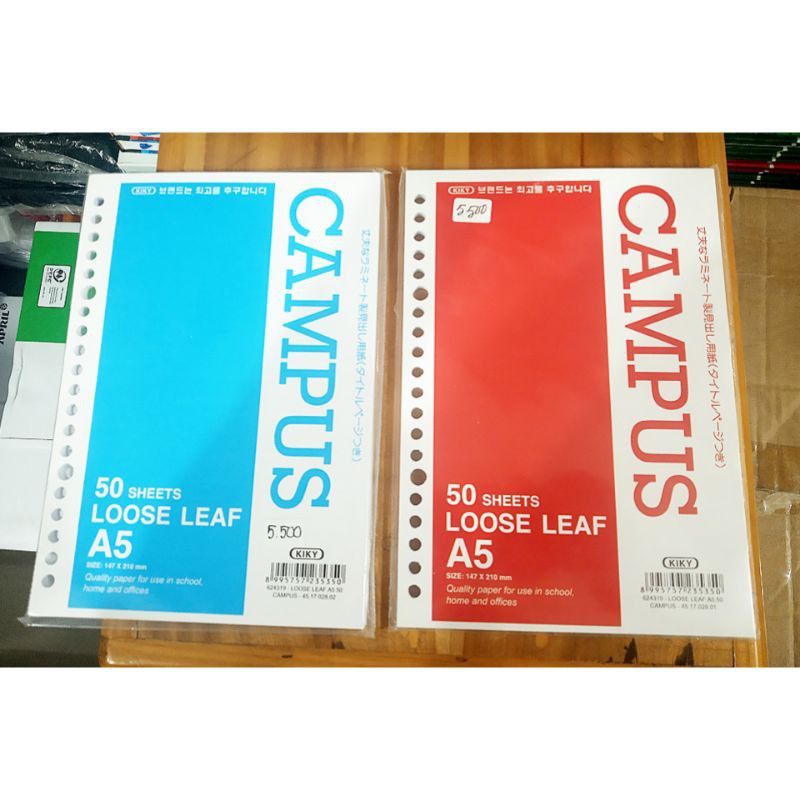 

Loose Leaf A5 Kiky Isi 50