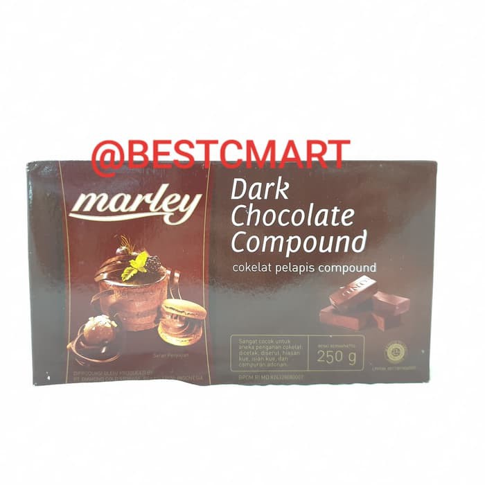 

MARLEY DARK CHOCOLATE COMPOUND 250GR