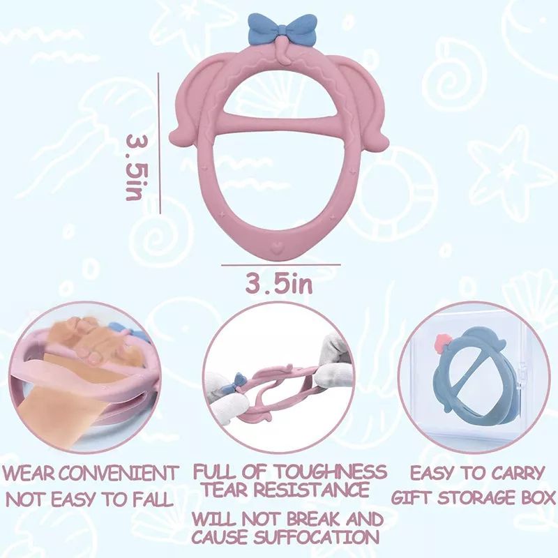 Teether Genggam Pita Bayi Premium Gigitan Model Baru