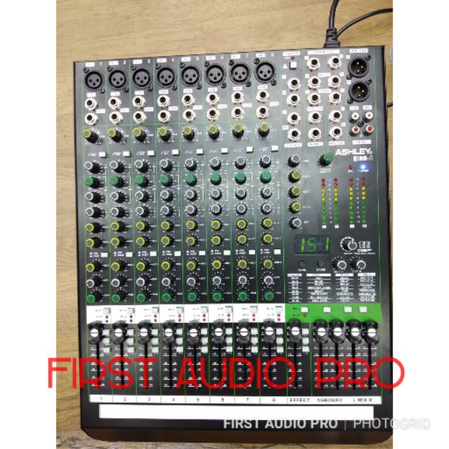 MIXER ASHLEY KING 8 KING8 8 CHANNEL ORIGINAL