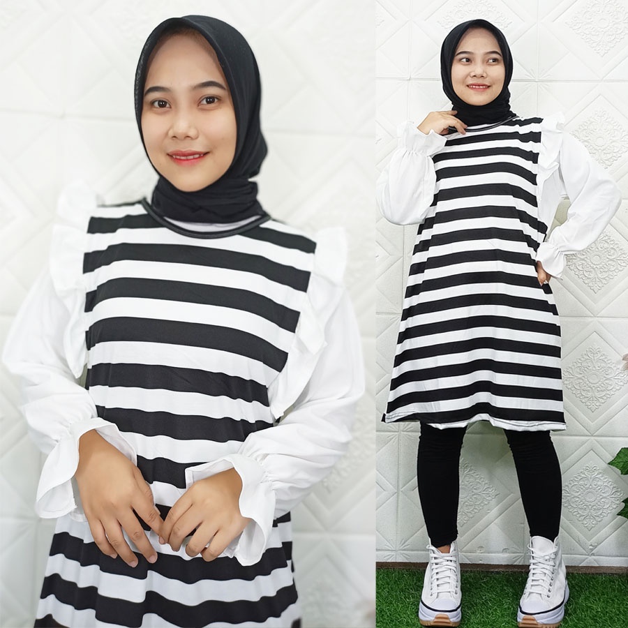 RITHA TUNIK SALUR LENGAN KERUT GL FASHION