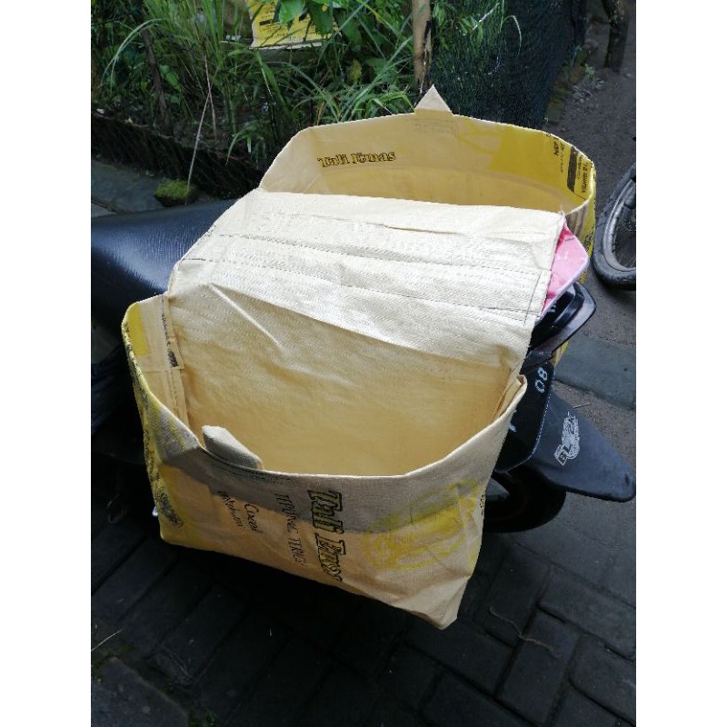 Obrok Motor Bahan Tas Obrok Motor Bahan Karung Kuat Awet Serbaguna