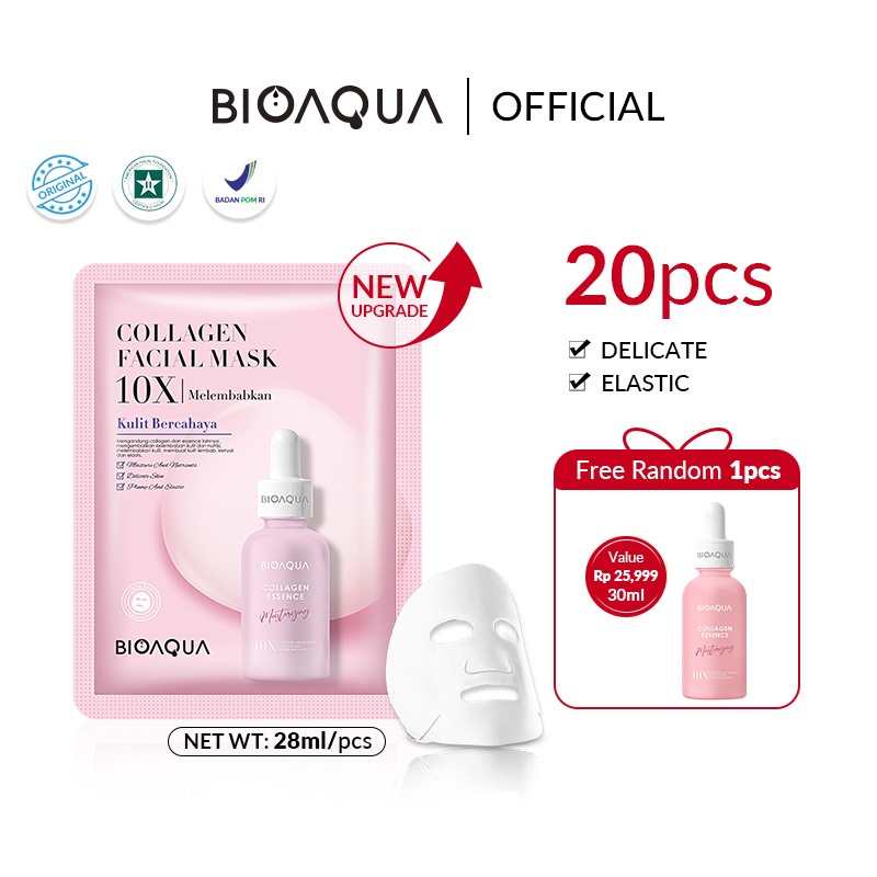 -Collagen mask 20pcs