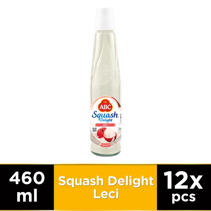 

ABC Sirup Squash Delight Leci 460 ml - Multi Pack 12 pcs