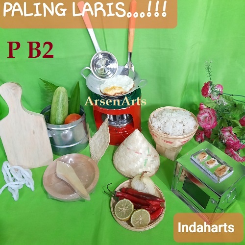 Kitchen set - Mainan Masak Masakan Tradisional Paket Open Telenan Versi Mini 12 Mainan