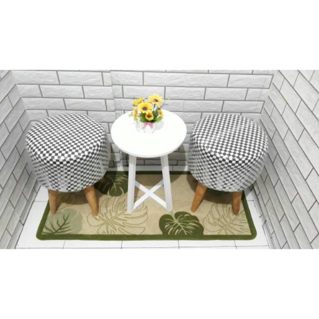 2 kursi STOOL SET VALENEZA