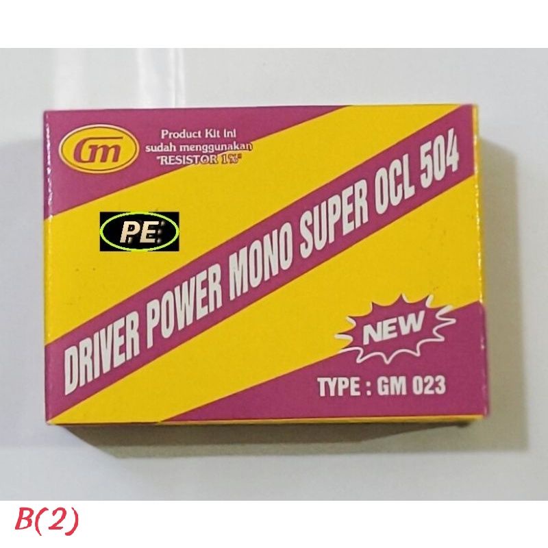 KIT POWER MONO SUPER  OCL 504