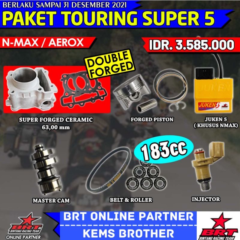 PAKET BRT NMAX TOURING SUPER 5