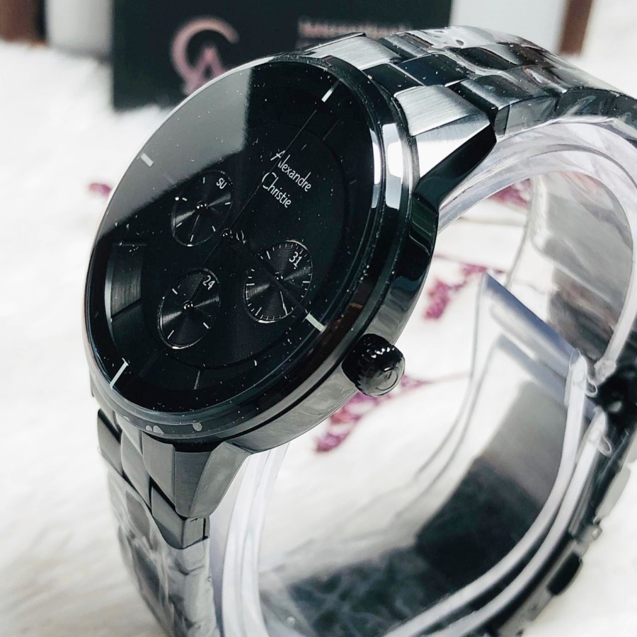 ORIGINAL Jam Tangan Wanita Alexandre Christie Stainles AC 2714 / AC2714 / 2714 Garansi Resmi 1 Tahun