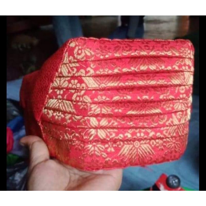 topi songket marapulai/saluak datuak marapulai