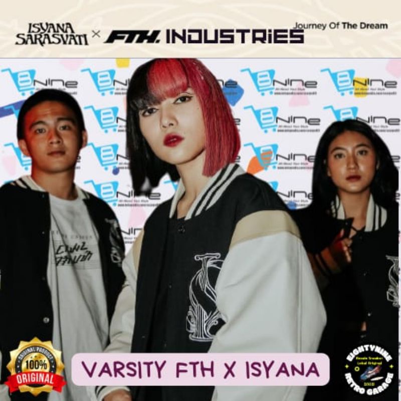 Varsity Jacket Isyana x fth - 100 % Original BNIB