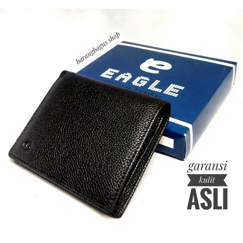 Dompet kulit asli pria cowok Eagle Import produk Original ORI bukan KWan