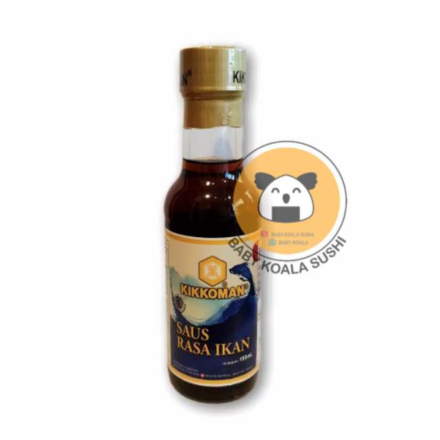 KIKKOMAN Fish Sauce 150 ml Halal | Saos Ikan Halal