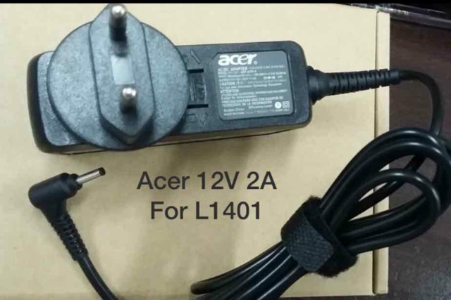 Adaptor charger ACER L1401 Original 12V 2A