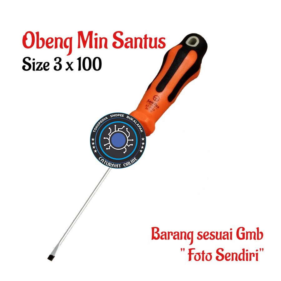 Obeng min - Kecil minus