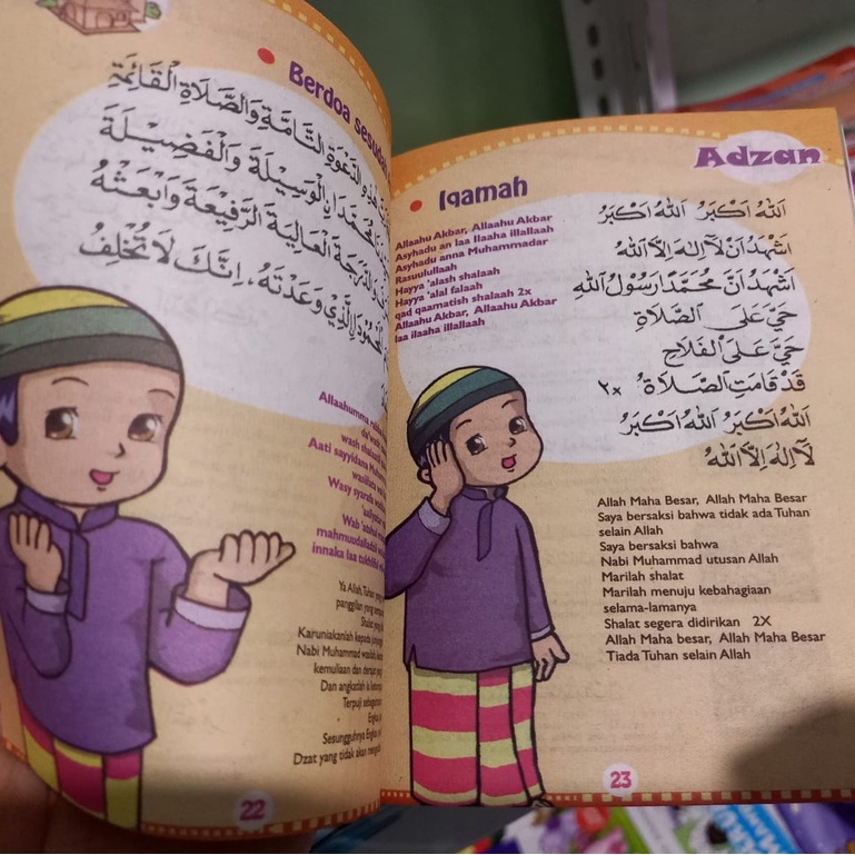 Aku Pandai Berdoa Pandai Shalat Warna Buku Panduan Do'a Sehari hari Untuk Anak Dengan Gambar