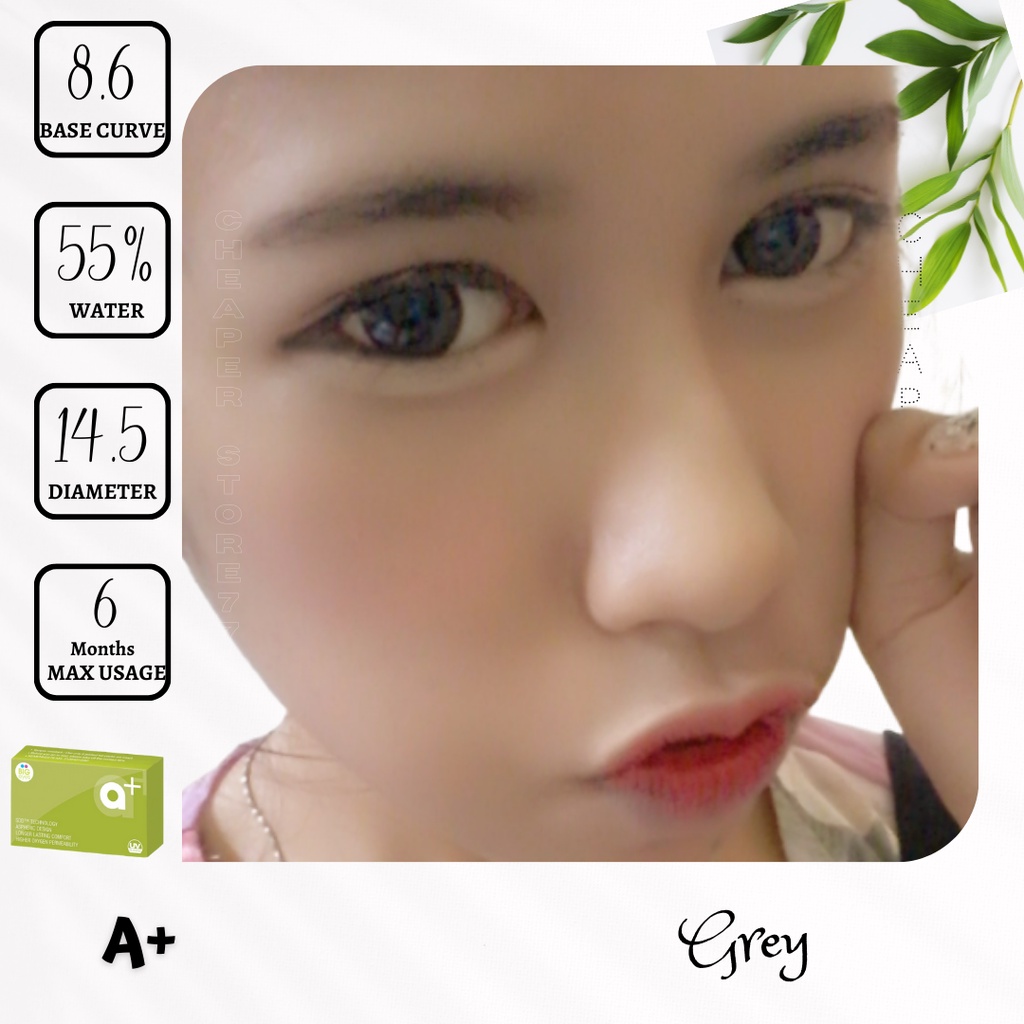 SOFTLENS A+ NEW - A PLUS NEW ( BIG EYES ) MINUS 0.50 SD 6.00