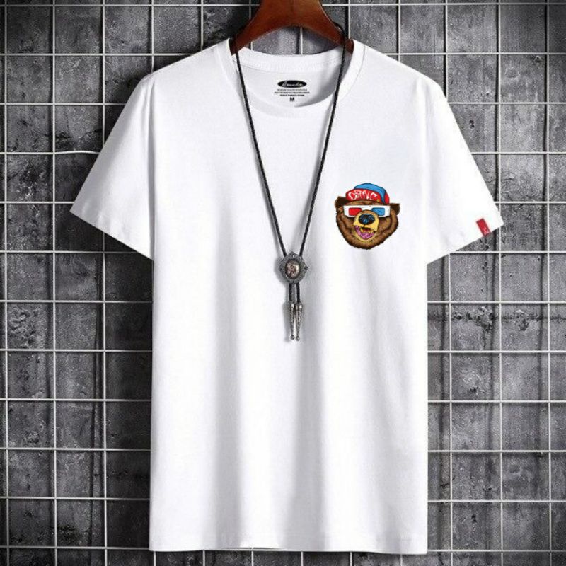 kaos distro kaka.co clothing BERUANG. kaos hitam putih, kaos distro pria, kaos pria dan wanita, kaos