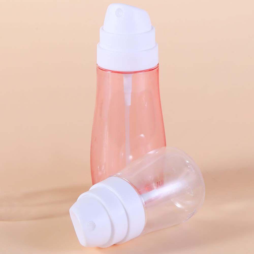 Agustinina Plastik Atomizer Portable Reusable Kabut Halus Transparan Watering bottle Hairdressing Botol Kosong Isi Ulang