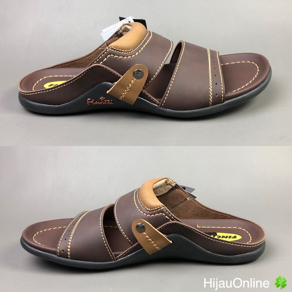 FINOTTI - BPZ 06 10 - Sandal Slop Sopan Kasual Tali 2 Laki-laki Pria-6