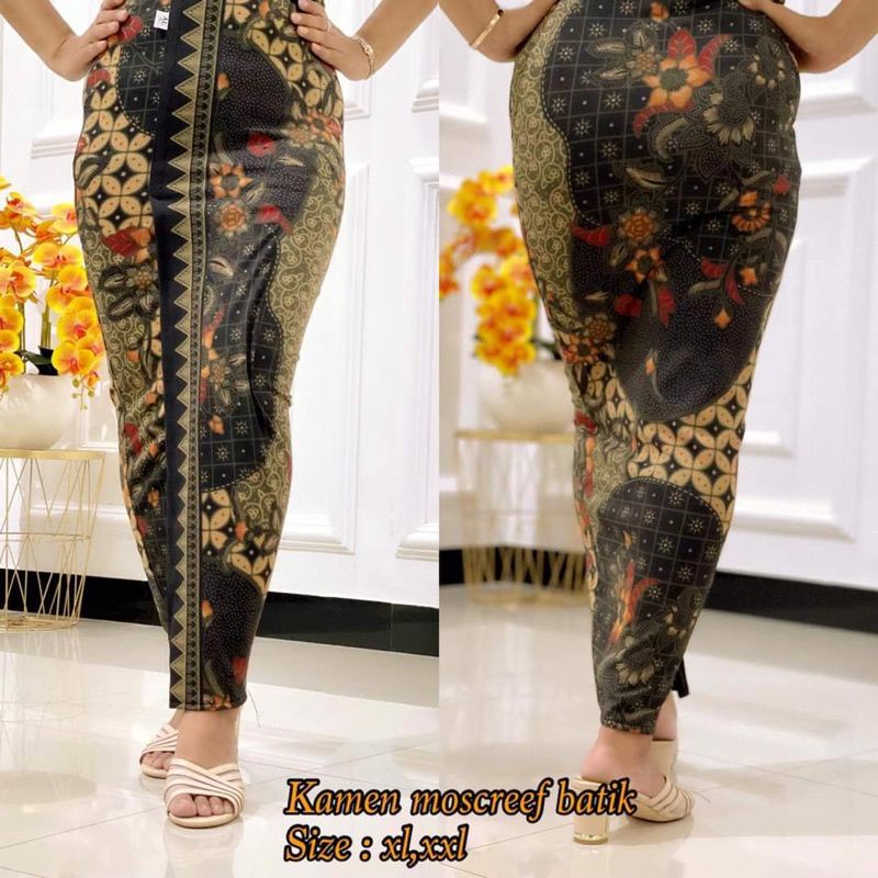 (bawahan saja) kamen jadi bali moscref motif batik/Kamen moscref streech-Batik 2