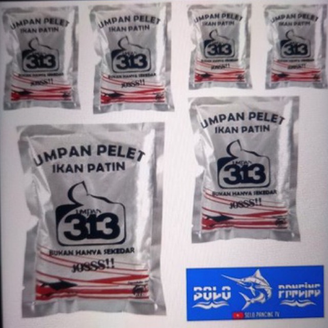 PELET 313 PATIN JOSS/UMPAN PELET IKAN PATIN