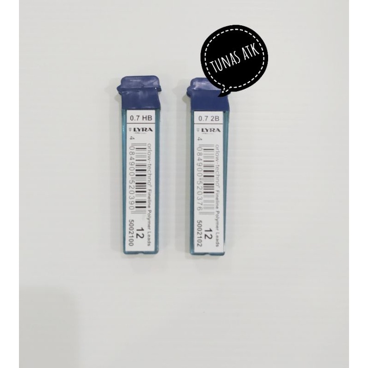 

ISI PENSIL MEKANIK LYRA 0,7 2B/HB