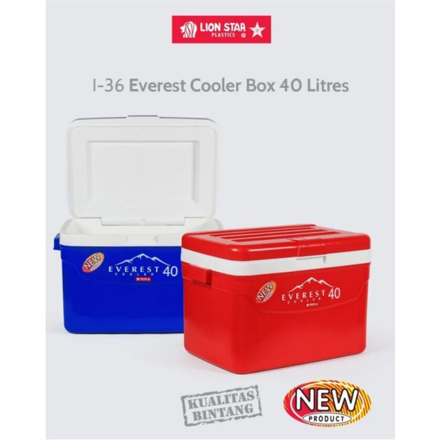 Cooler Box Es Lion Star 40 Liter/ Box Es Everest 40 Lion Star