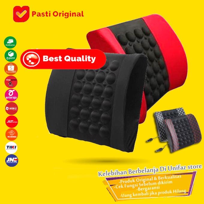 Alat Pijat Elektrik / Bantal Pijat / Sandaran Pijat Mobil / Pijat Punggung / Pijat Sandaran Mobil