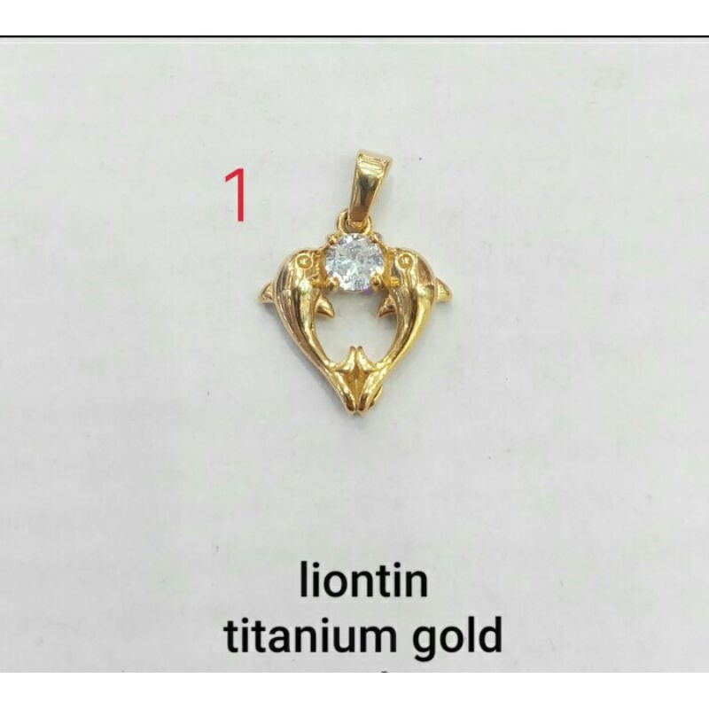 LIONTIN TITANIUM MODEL IKAN BAYAK MOTIF TERBARU