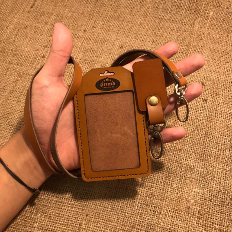 

nametag kalung kulit