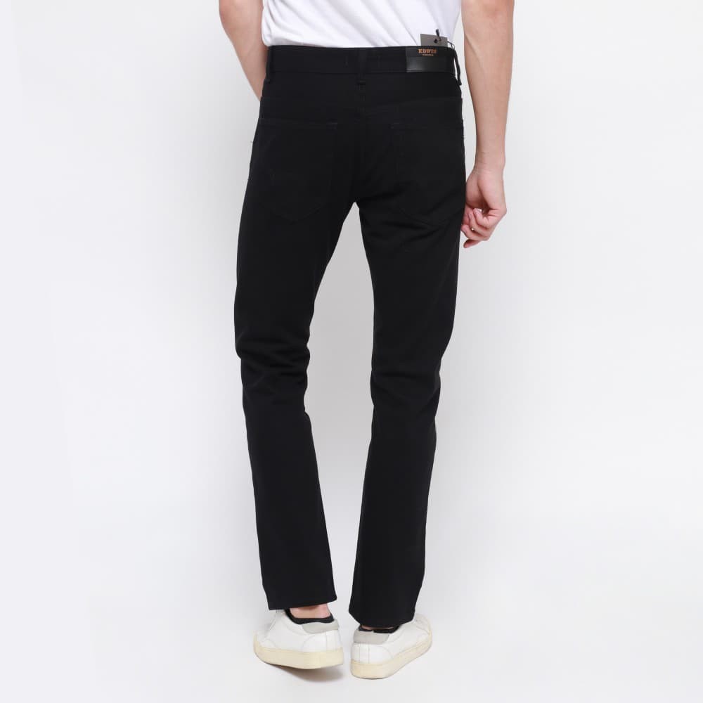 jeans keren bgt!!! - Edwin Celana Jeans Milan-018 Regular Fit Pria Panjang Black - Hitam, 28