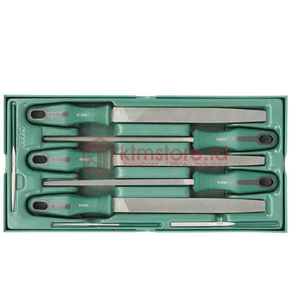 SATA 8 Pcs kikir Tray Set Plier 09910