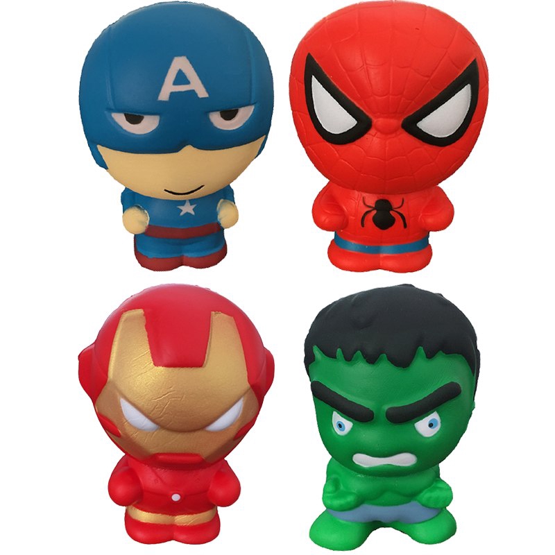 squishy superhero toys