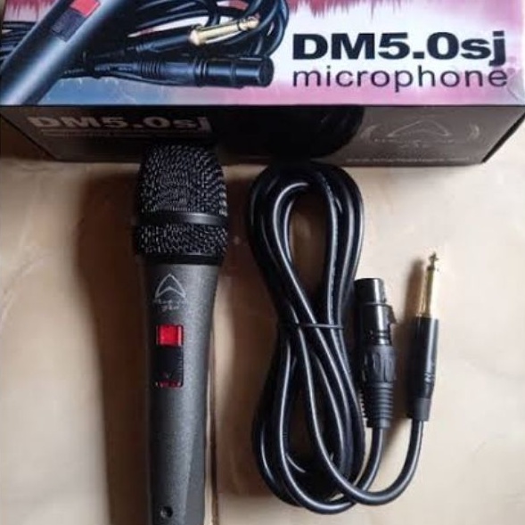 WHARFEDALE DM5..0 PRO SUPER CARDIOID DYNAMIC / DM5.OSJ ORIGINAL MIC KABEL