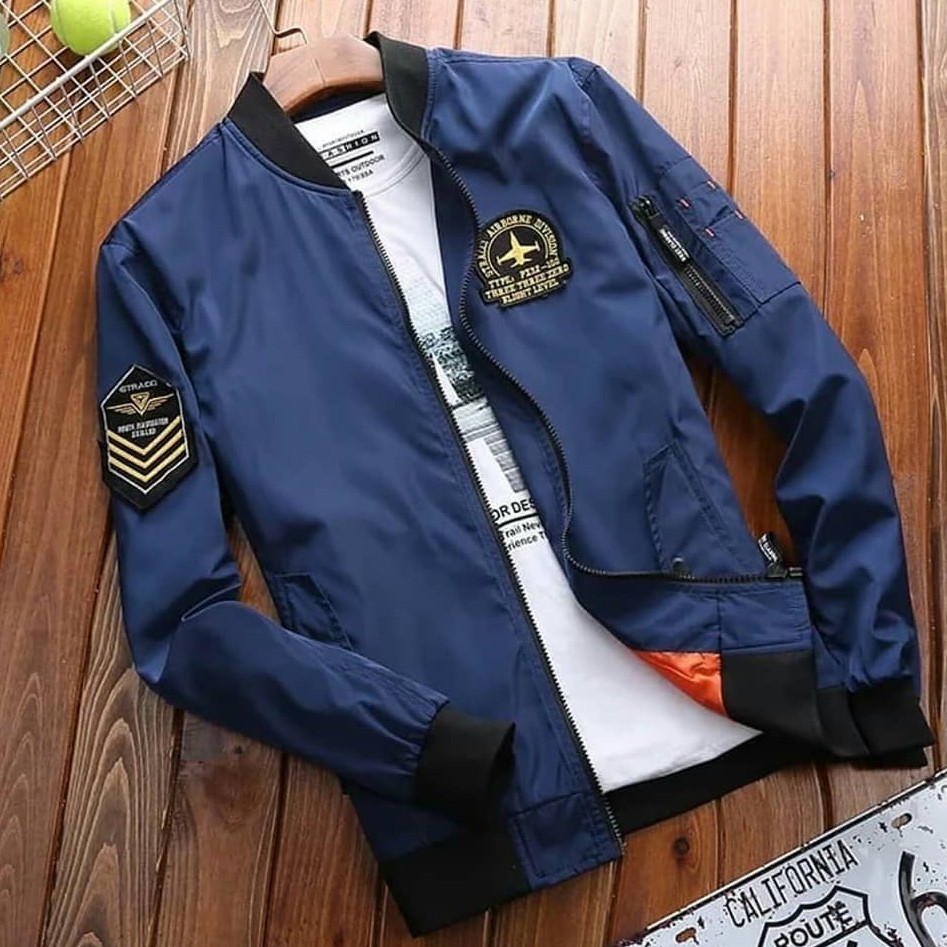 Pro Collection - Jaket Bomber Pria - Jet Bomber Jaket