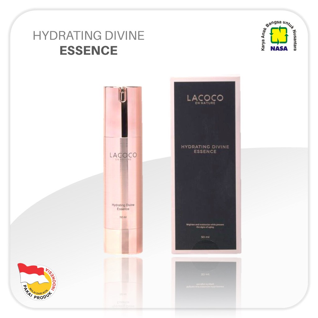 ★ BB ★ LACOCO Hydrating Divine Essence Mencerahkan &amp; Melembabkan Kulit Wajah