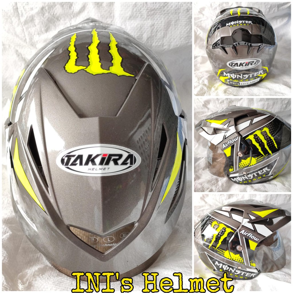 Helm sni termurah monster energy bisa COD