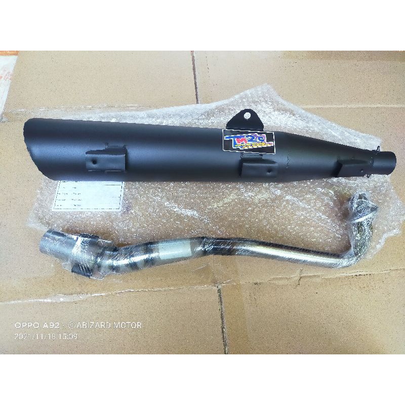 knalpot Tsukigi wave KPH untuk Supra 125-honda karisma-honda Kirana model Tsukigi wave leher galvani