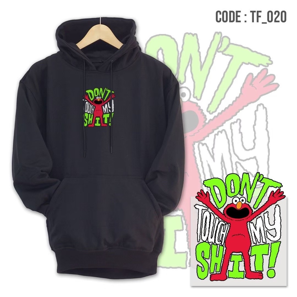 Mymicry Sweater Hudie Pria Wanita Image Illustration Dont Touch Me Original Distro Switer Hoodie Motif Print Bergambar Cowok Cewek Berkualitas Terbaru Sweter Jumper High Quality Oversize Unisex